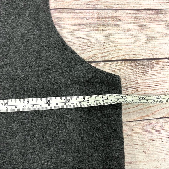 Torrid Gray Sleeveless French Terry Hoodie Dress Size 1X - Picture 9 of 10